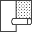 Coated wall fabric