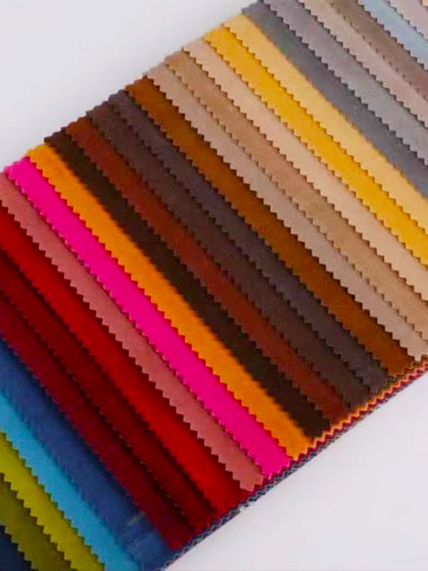 Dutch velvet Flocking blackout coated curtain fabric
