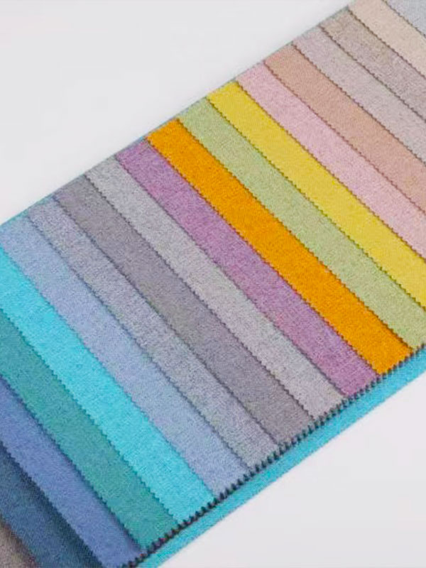 F108 Coloured linen Waterproof blackout coated curtain fabric
